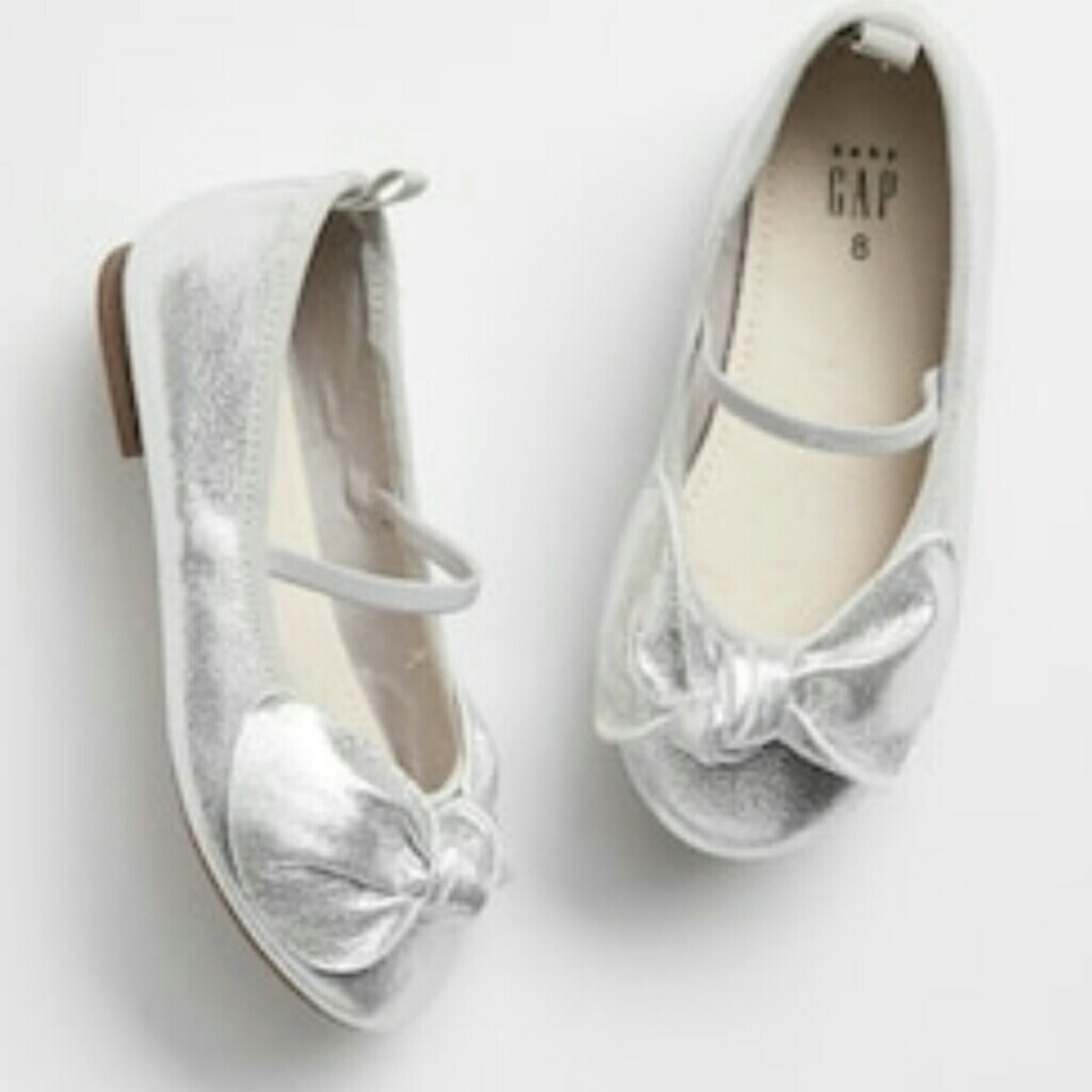 Gap cute silver Baby Gap shoes - Picture 3 of 5